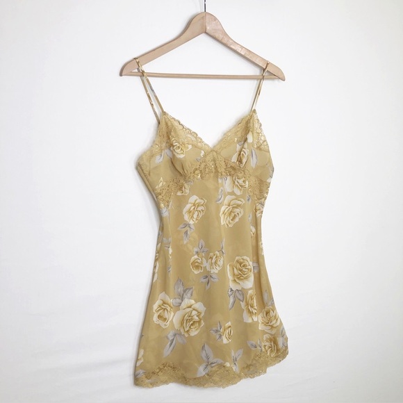 Victoria’s Secret floral lace, and rose chemise slip dress - Picture 7 of 9